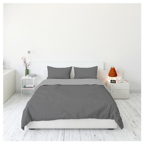 Acomoda Textil &ndash; Funda N&oacute;rdica para Relleno Cama Individual y Matrimonio. Funda Bicolor...