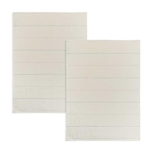 NAF NAF Pacl de 2 alfombras de ba&ntilde;o 100% algod&oacute;n 50x70 cm Beige Bone. (Tambi&eacute;n Disponible por...