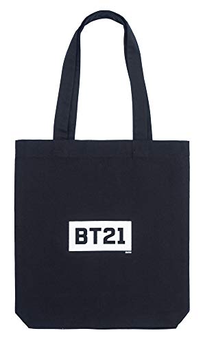 Grupo Erik Bolso tela BT21 Brand - Bolsa tela / Bolsa compra pegable - Tote bag tela - Producto con...