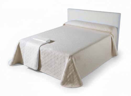 SABANALIA - Colcha Cama 200 de Pique Giovanna | 300 x 275 | 60% Algod&oacute;n - 40% Poli&eacute;ster |...