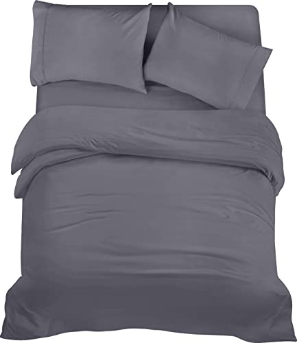 Utopia Bedding - Funda nordica Cama 135, Sabana Bajera 135x190 y Fundas Almohada (50x75cm) - Funda...