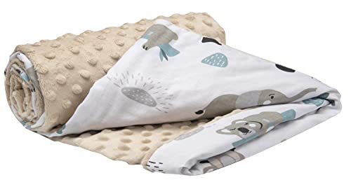 Medi Partners Manta para Bebe 75x100cm Mantas Recien Nacido Mantita Bebes 100% Algodon Verano Beb&eacute;s...