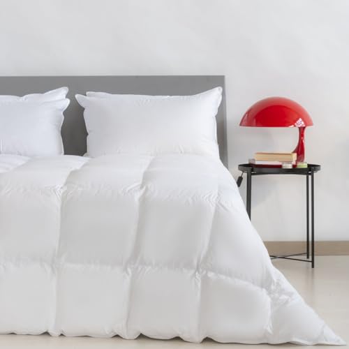 Zenoni & Colombi |Edred&oacute;n Plum&oacute;n N&oacute;rdico, S&uacute;per Acolchado, 100% plum&oacute;n de Ganso Blanco...