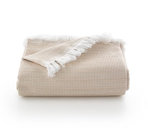 GAMUSI Colcha Multiusos Cama y Sofa. Plaid Foulard cubrecama Mantas de Sofa Suave y Transpirable...