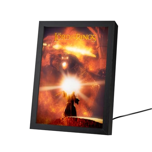 Grupo Erik Cuadro El Se&ntilde;or de los Anillos - Marco de Merchandising El Se&ntilde;or de los Anillos Regalo...