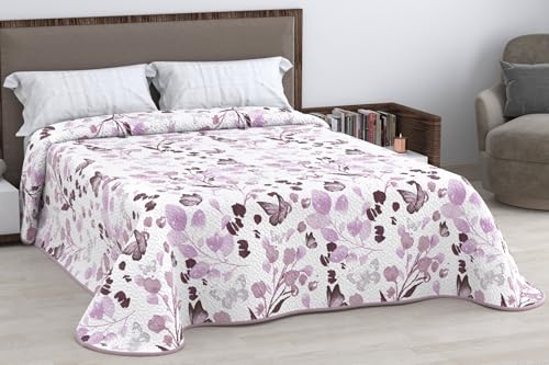 HM'S HOME'SECRET Colcha Bouti Estampada de 100% Microfibra Suave - Variedad de Dise&ntilde;os y Tama&ntilde;os,...