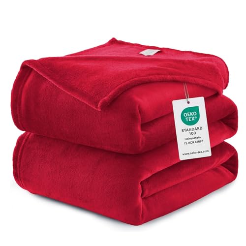 WAVVE Manta Extra Grande para Cama 180, Manta Franela para Sof&aacute; 230x270 cm, Sobrecama Suave,...
