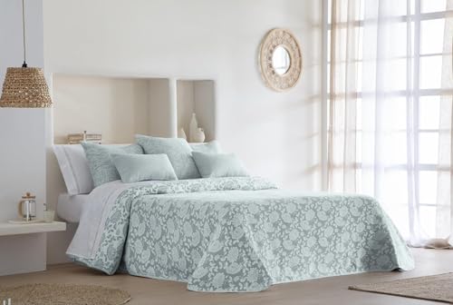 JVR | Colcha Tama&ntilde;o 180 Ligera y Suave para Cama &ndash; Edred&oacute;n Acolchado Transpirable Ideal para...