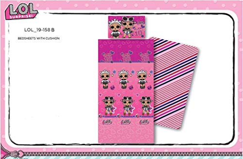 Juego DE S&Aacute;BANAS LOL Surprise Let's BE Friends Cama DE 90cm y 105cm