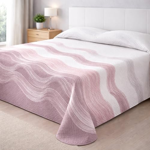 Degrees Home Paraiso &ndash; Colcha Bout&iacute; Fina para Todas Las Estaciones &ndash; Cubre Cama Multiusos...