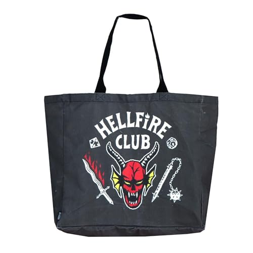 Bolsa shopping Stranger Things XL reutilizable para compra diaria &ndash; Bolsa shopping XL Stranger...