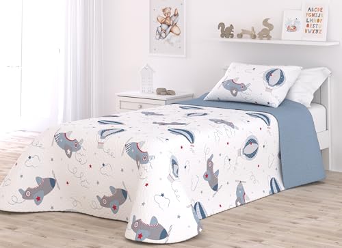 Victorio & Lucchino Colcha Infantil de Verano y Primavera. Ligera Colcha cubrecama de Microfibra....