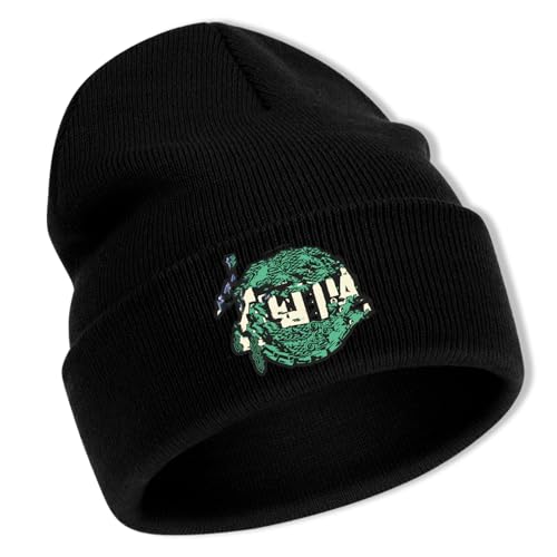 PQKL-party Zelda Gorro de Punto Zelda Beanie Unisex, Gorro de Esqu&iacute; Bordado, Gorro de Invierno,...