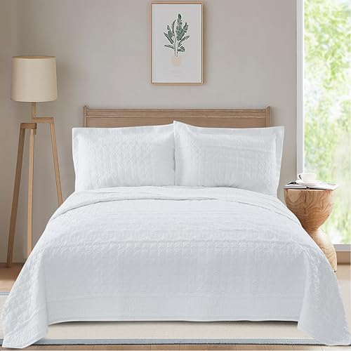 NOVOTEXTIL Colcha Bout&iacute; Cama 135 (235x260) Termosellada Ligera y Transpirable &ndash; Cubrecama...