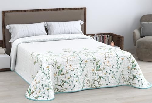 HM'S HOME'SECRET Colcha Bouti Estampada de 100% Microfibra Suave - Variedad de Dise&ntilde;os y Tama&ntilde;os,...