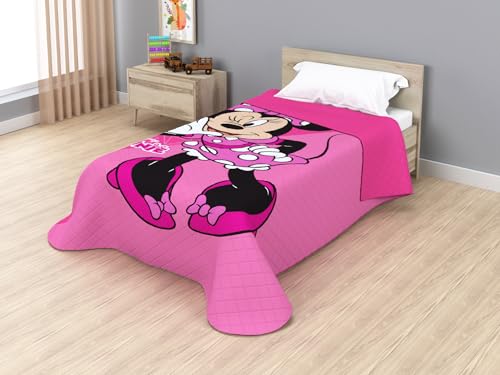 Disney Colcha Bouti Infantil Cama 90, 170x250 cm, Termosellada, Relleno Microfibra 100 g/m&sup2;, Colcha...