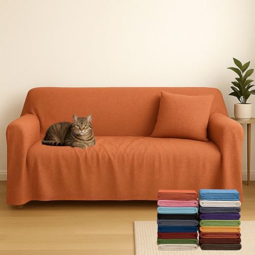 Generico Tela cubretodo multiuso &ndash; Funda para sof&aacute; de 2 plazas o colcha para cama...