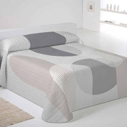 NATURALS ICEHOME - Colcha Bouti Estampada o Lisa para Verano y Entretiempo - Microfibra Extra Suave...