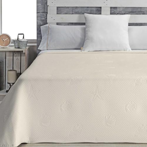 Lanovenanube - Colcha Capa Sand Cama 180 - Color Beig