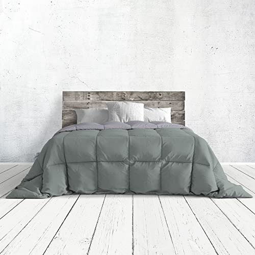 Italian Bed Linen Romantic - Colcha de Verano, de Matrimonio, Color Gris y Plateado