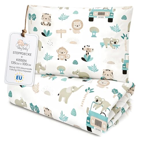 Totsy Baby Edredon Relleno nordico Cama Infantil Algod&oacute;n - 100x135 - Bebe rellena Juego de Manta...