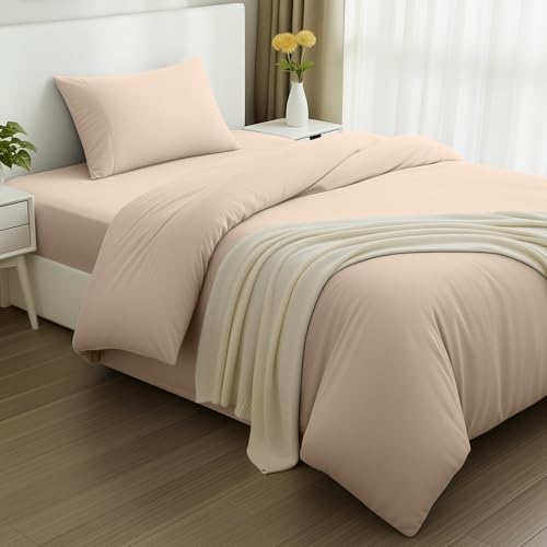 Utopia Bedding - Funda nordica Cama 90, Sabana Bajera 90x190 y Funda Almohada (50x75cm) - Funda...