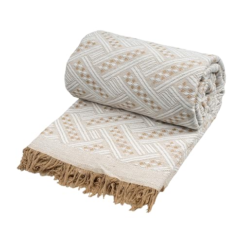 Etrexonline Colcha Multiusos 230x260 cm - Plaid Sofa, Manta Foulard, Cubre Cama y Cubresof&aacute;, Jarapa...