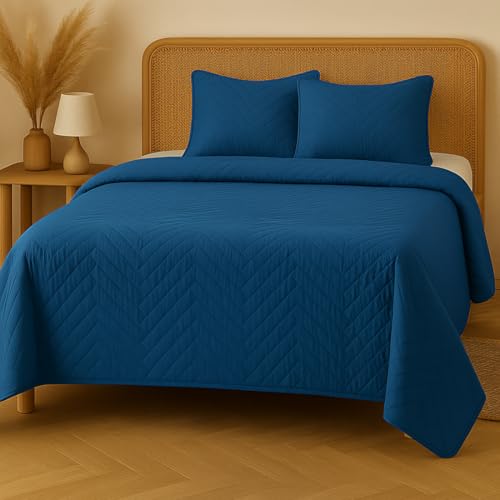 Acomoda Textil - Colcha Bouti Reversible Termosellada + Funda de Coj&iacute;n 50x70 cm para Dormitorio....