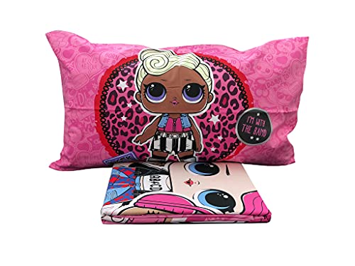 hermet Juego de Funda n&oacute;rdica LOL Surprise Individual 100% algod&oacute;n