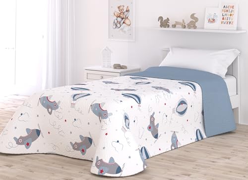Victorio & Lucchino Colcha Infantil de Verano y Primavera. Ligera Colcha cubrecama de Microfibra....