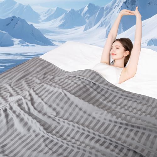Elegear Manta Refrescante de Verano 150&times;200 cm, Manta de Verano para Sof&aacute;, Cama, Viaje, Fibras...