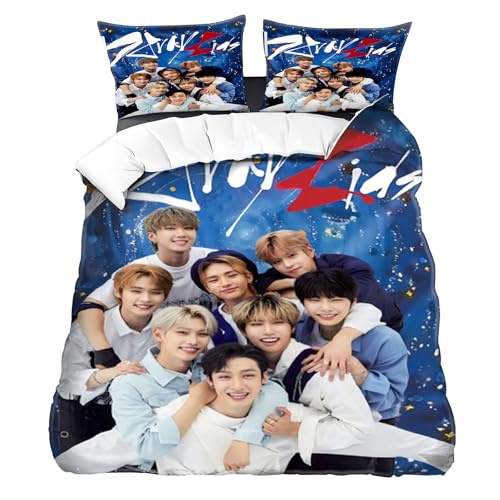 WlsqDE Strraykiid Ropa De Cama para 135x200 Cm, Strraykiid Funda N&oacute;rdica, Duvet Cover Anime Incluye...
