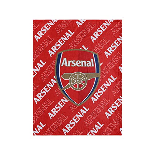 Arsenal FC EPL Supreme Slumber - Colcha de Peluche