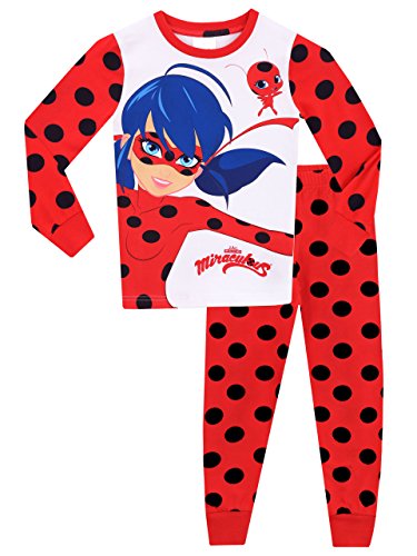 Miraculous Pijamas | Pijama Ni&ntilde;a Ladybug | Pijams Ajustadas para Ni&ntilde;as - 3-4 A&ntilde;os