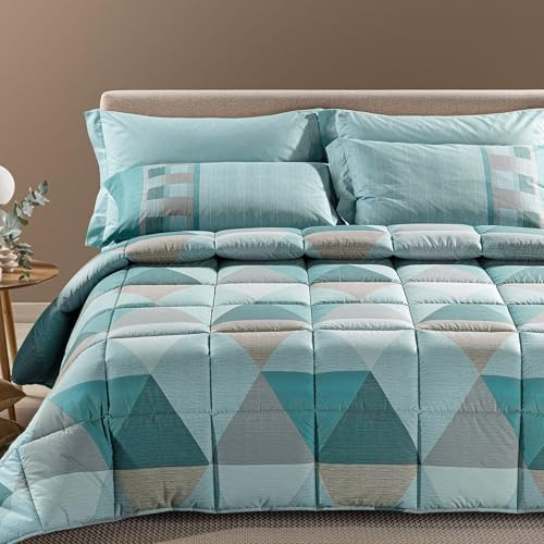 Caleffi Colcha edred&oacute;n matrimonial dos plazas Londres variante an&iacute;s