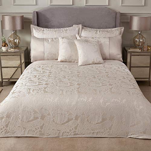 Emma Barclay Maison Duchess Paisley-Juego de Funda de edred&oacute;n de Lujo para Cama Doble, Color Crema...