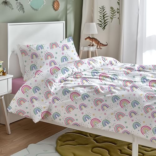 Juego de Funda N&oacute;rdica Infantil para Cama 90 cm de 3 Piezas - Funda N&oacute;rdica 150x220cm con 1 Fundas...