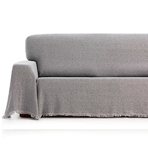 MAXIFUNDAS Manta Plaid 230x260 - Colcha Multiuso Mags Color Gris - Manta Tacto Extrasuave y Confort...