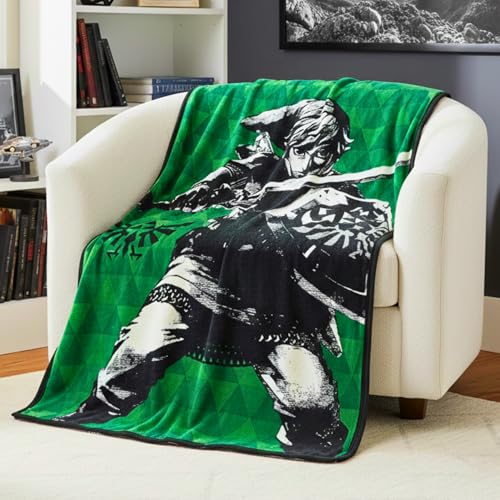 Franco Collectibles Ropa de Cama Retro, dise&ntilde;o de The Legend of Zelda, de Videojuegos Supersuave,...