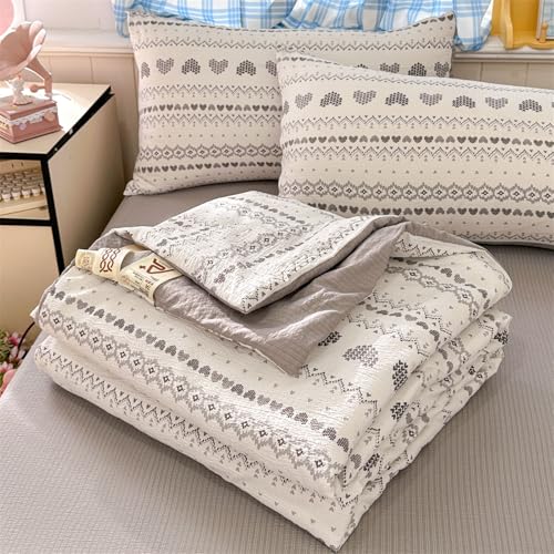 Highdi Edredon Verano,Suave Reversible Multiusos Colcha,Edredones Ligera Microfibra,Lindo Estampado...