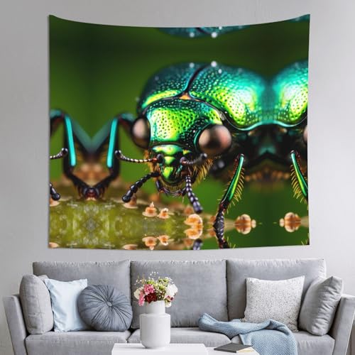 WZYWHJ The Beatles - Tapiz de decoraci&oacute;n de interiores impreso de 152 x 129 cm: suave, de calidad y...