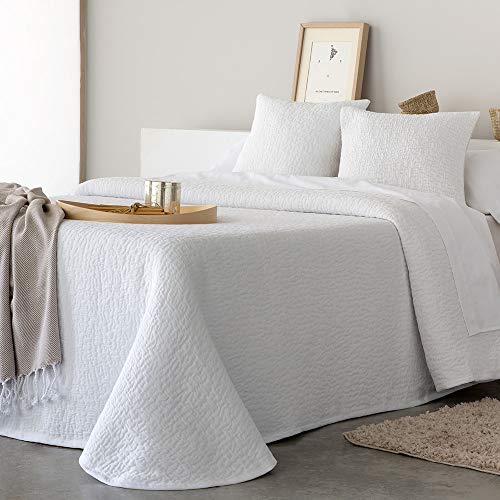 Barcel&oacute; Hogar - Colcha Jacquard Zoe - Preciosa Colcha Tejida Reversible para Verano o Entretiempo...