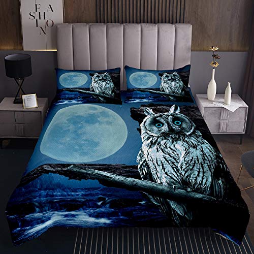 Colcha de b&uacute;ho Bohemio,Colcha Acolchada ni&ntilde;os ni&ntilde;as,GalaxMoon Night Juego de Colcha ex&oacute;tica de...