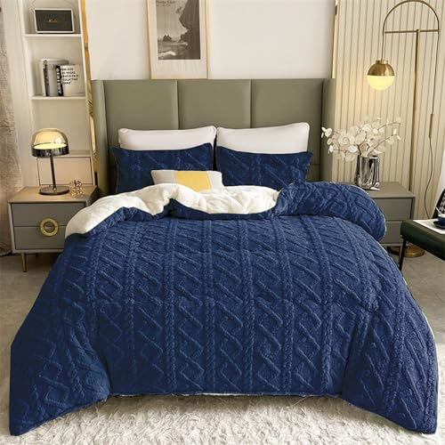 DALINA Edred&oacute;n Invierno 240x260 cm - N&oacute;rdico Borreguito Reversible (Franela/Sherpa) Suave con...