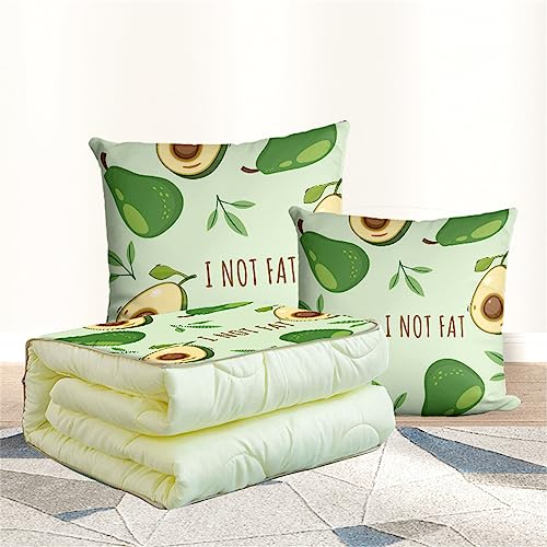 Surwin Colcha y Cojin 2 en 1, Almohada y Manta en Uno, Franela Verano Colchas Manta Sofa Edred&oacute;n de...