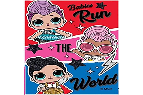 Manta LOL Surprise Polar - Manta de Viaje Sof&aacute; Plaid Multiusos