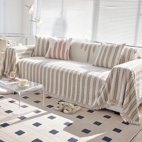 VanderHOME Funda de sof&aacute; de Felpa, Cubre Sofas, Colcha Multiusos para Sof&aacute;, Plaid Sofa...