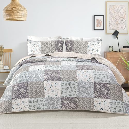 Whale Flotilla Colcha para Cama 240 x 260 cm, con Estampado Impreso, Colcha Reversible y Ligera, con...