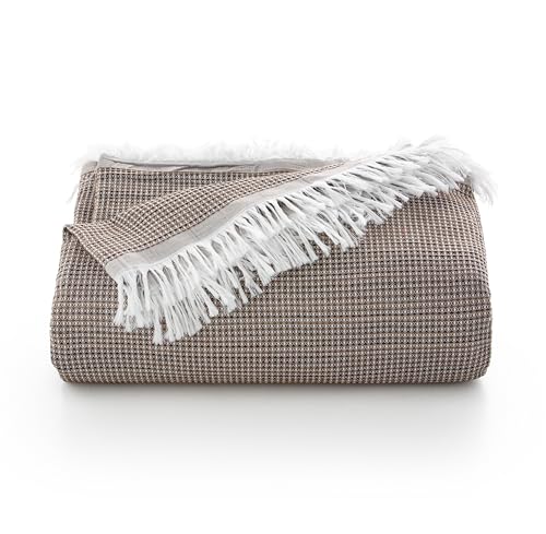 GAMUSI Colcha Multiusos Cama y Sofa. Plaid Foulard cubrecama Mantas de Sofa Suave y Transpirable...