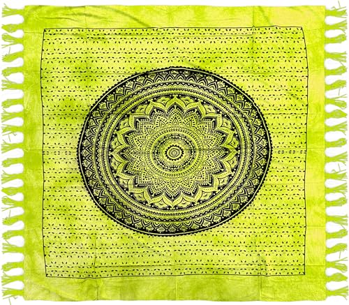 Tela cubretodo para decoraci&oacute;n, edred&oacute;n, picnic, multiuso para matrimonio, 210x240 cm, BATIK 100%...